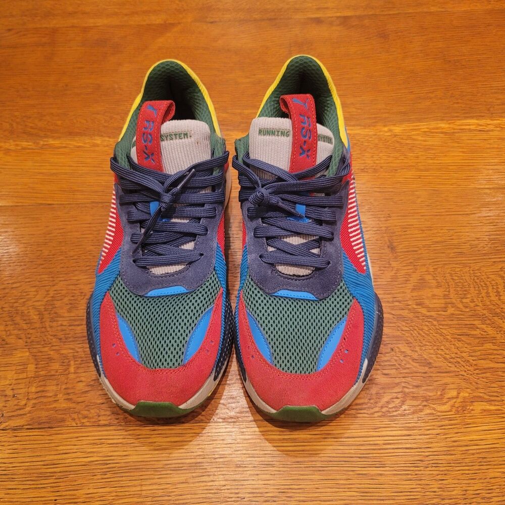 PUMA RS-X "Market -Multi" Running System COLORBLOCK Athletic Shoes Size 12 Read